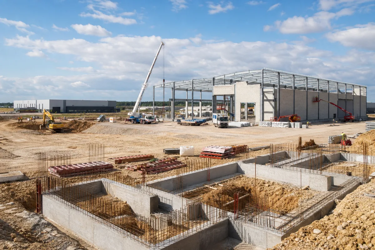 Construction de bâtiments industriels : les grandes étapes