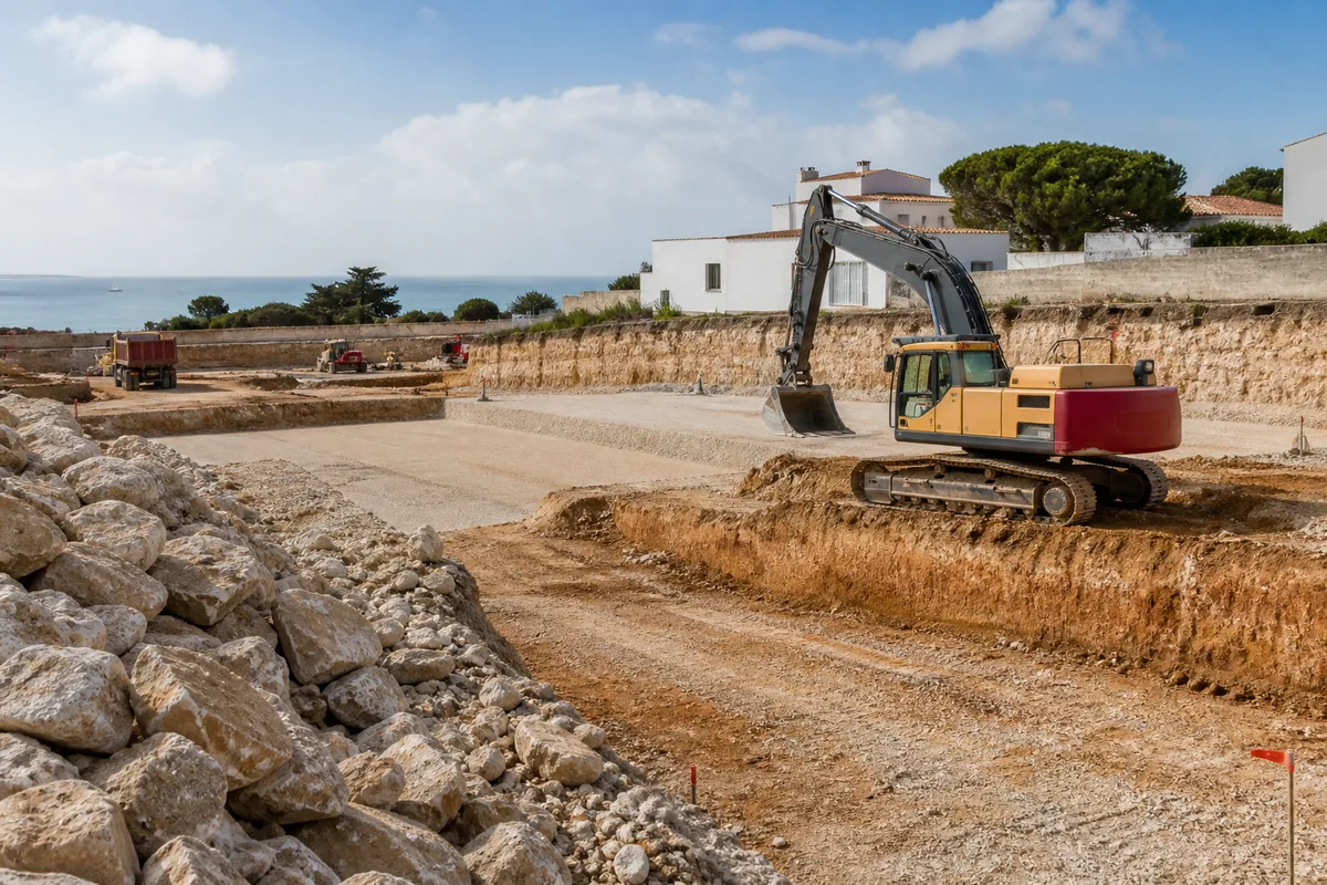 Terrassement à La Rochelle : entreprises et prix